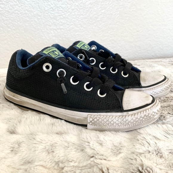 Converse All Star Black Slip On Classic Sneakers - Picture 3 of 10